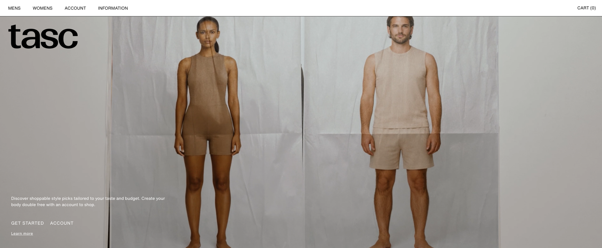 TASC Fashion AI loading preview